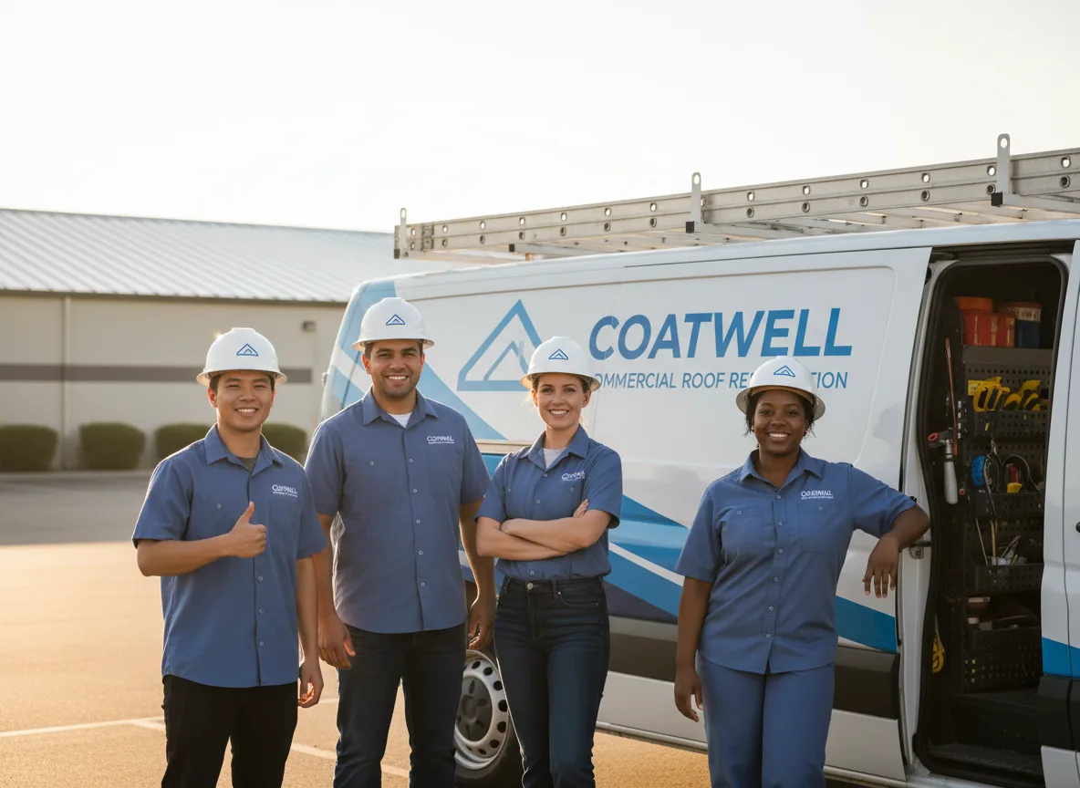 Commercial roof coating company in Wendell, MN